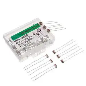 LDR BOJACK 50 Stück GL5539 Lichtwiderstand 5 mm