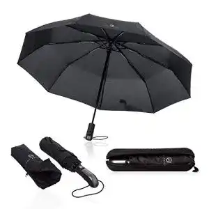 Regenschirm sturmfest VON HEESEN ® bis 140 km/h, Reise-Etui