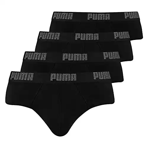 Herren-Slips PUMA Herren Slips Briefs Unterhosen 100004633 4er