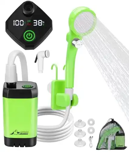 Campingdusche mit Pumpe hochwertig