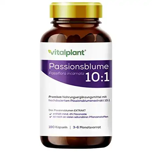 Passionsblume-Kapseln Vitalplant ® Passionsblumen Extrakt 10:1
