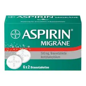 Aspirin Aspirin MIGRÄNE Brausetabletten 12 St