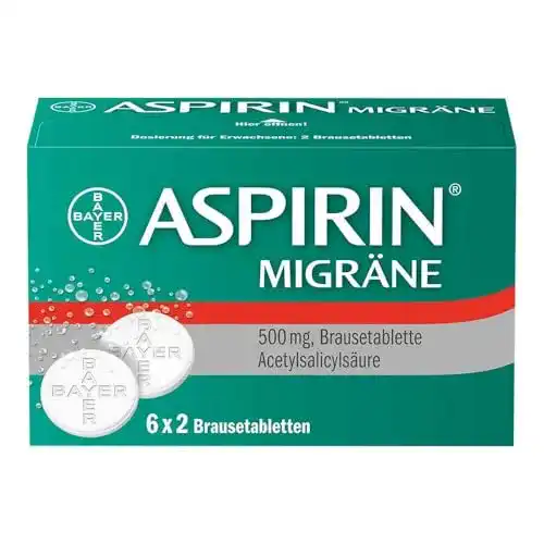 Aspirin Aspirin MIGRÄNE Brausetabletten 12 St