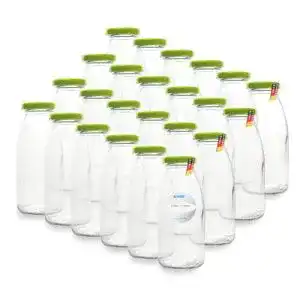 Milchflasche flaschenbauer.de Flaschenbauer – 24 Leere Glasflaschen