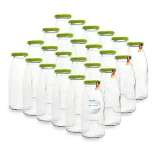 Milchflasche flaschenbauer.de Flaschenbauer – 24 Leere Glasflaschen