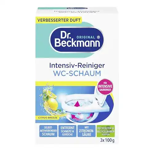 WC-Schaum Dr. Beckmann Aktivkohle für intensive Sauberkeit