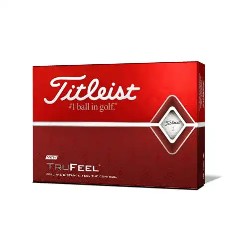 Titleist-Golfbälle Titleist TruFeel Golfball, Unisex, Weiß