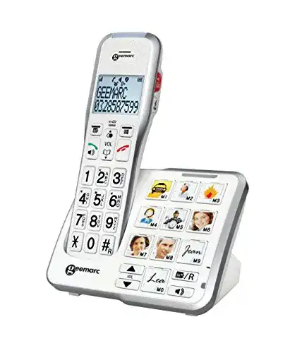 Seniorentelefon schnurlos Geemarc AmpliDECT 595, 50 dB