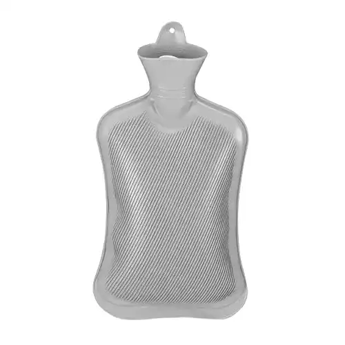 Wärmflasche-Gummi Relaxdays Wärmflasche ohne Bezug, 2 L