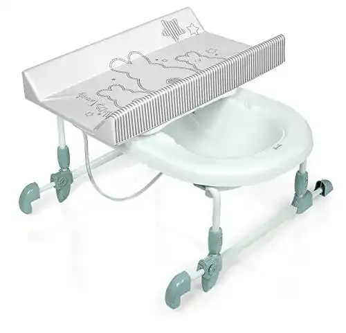 Wickelaufsatz Badewanne Brevi 594 667 BAGNOTIME Weißer Hase