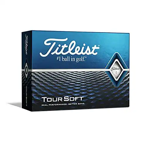Titleist-Golfbälle Titleist Tour Soft Golfball, Herren, weiß