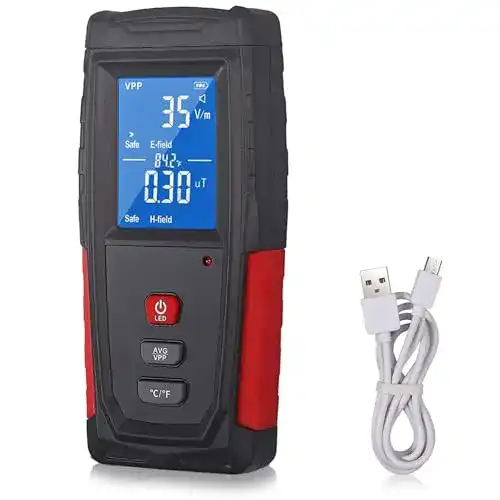 EMF-Messgerät CAMWAY EMF Meter EMF Messgerät, Mini