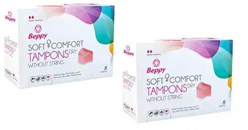 Soft-Tampons Beppy – Classic Comfort Tampons dry – 16 Stück