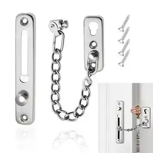 Türkette HONGECB Tür Sicherheitskette, Edelstahl , Tür Latch Guard