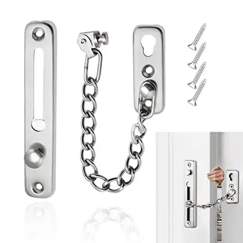 Türkette HONGECB Tür Sicherheitskette, Edelstahl , Tür Latch Guard