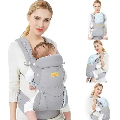 Babytrage Viedouce, ergonomisch, reine Baumwolle, leicht