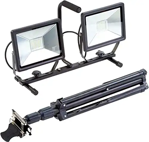 Baustrahler mit Stativ Northpoint LED Baustrahler Quick-Release