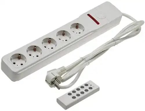 Steckdosenleiste mit Fernbedienung ChiliTec Funk Steckdosenleiste
