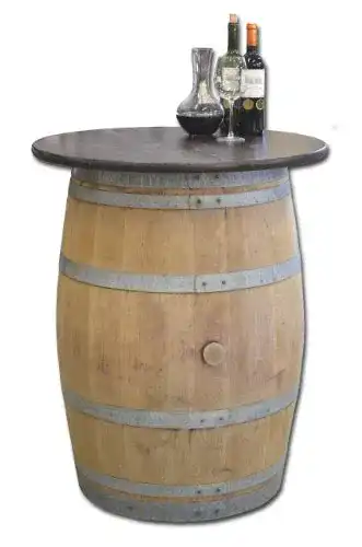 Weinfass-Stehtisch Temesso Dekofass, aus echtem Weinfass