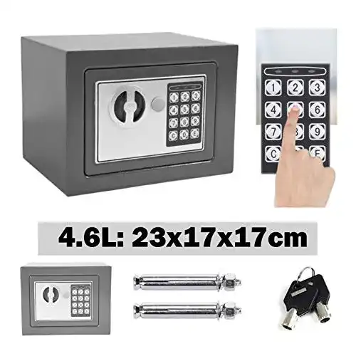 Möbeltresor Huini Tresor Klein Elektronischer Safe 2 Schlüssel