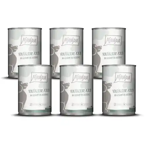 Die beste MjAMjAM-Hundefutter MjAMjAM Kalb an gedämpfter Zucchini 2026 Test Bestseller MjAMjAM-Hundefutter MjAMjAM Kalb an gedämpfter Zucchini