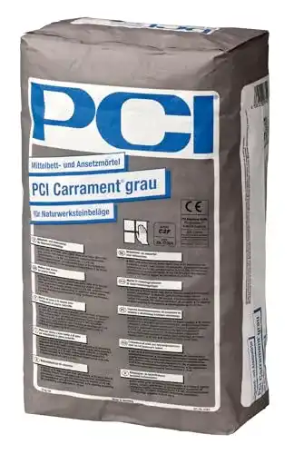 Natursteinkleber PCI Carrament 25 kg, versch. Farben Grau