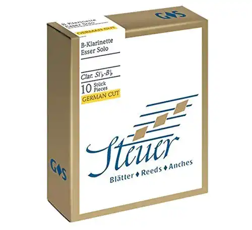 Klarinettenblätter Steuer 738014 Blatt BB-Klarinette Solo White