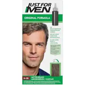 Haarfärbemittel Herren Just for men Haarfärbegel, Mittelbraun