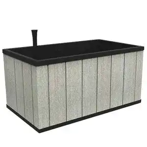 Hochbeet Keter Sequoia Medium für Terrasse & Balkon, wetterfest