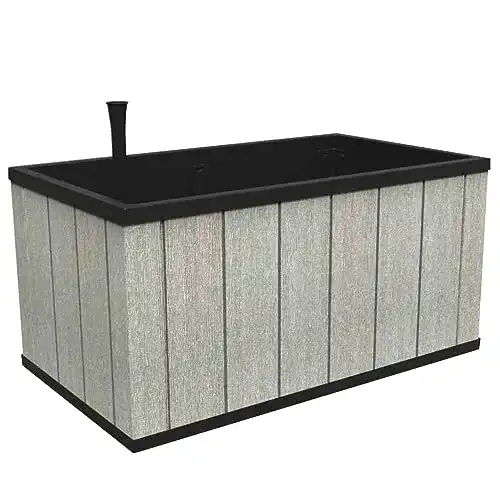 Hochbeet (Kunststoff) Keter Sequoia Medium Hochbeet 88 Liter