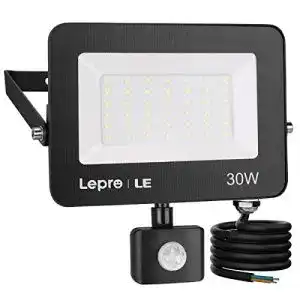 LED-Strahler mit Bewegungsmelder LEPRO 30W LED Strahler