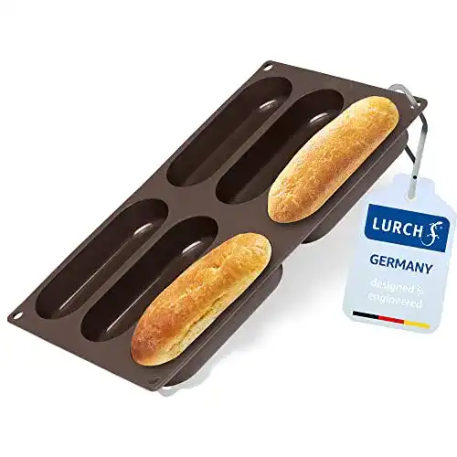 Die beste Brötchen-Backform Lurch 85082 FlexiForm Hotdog Buns 6-Fach 2026 Test Bestseller Brötchen-Backform Lurch 85082 FlexiForm Hotdog Buns 6-Fach
