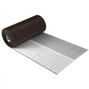 Kaminanschlussband Parotec plissiertes Aluminium 30 cm x 5 m