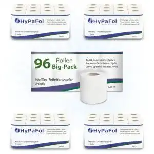 Toilettenpapier 3-lagig Hypafol Toilettenpapier motivgeprägt