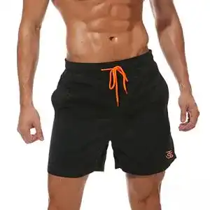 Badeshorts Herren JustSun Badehose Kurz Schnelltrocknend