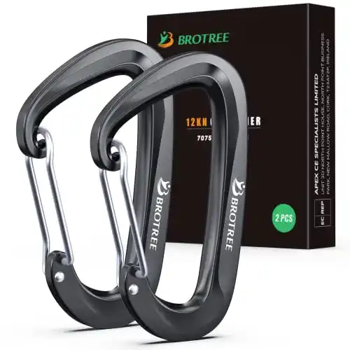 Karabinerhaken BROTREE Karabiner mit 1200kg Belastbarkeit