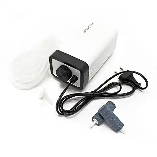 Teichbelüfter SunSun Luftpumpe 402 2 x 2,8 L/min 4 W