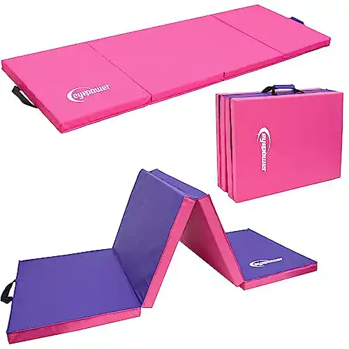 Faltbare Gymnastikmatte eyepower XL Gymnastikmatte 180x60x5cm