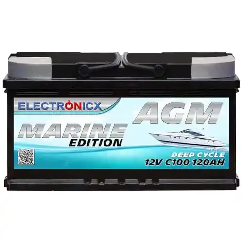 AGM-Batterie 120Ah Electronicx Solar Batterien