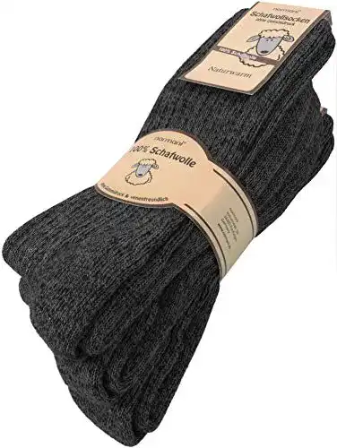Normani-Socken normani 3 Paar Schafwollsocken Gr. 35-50