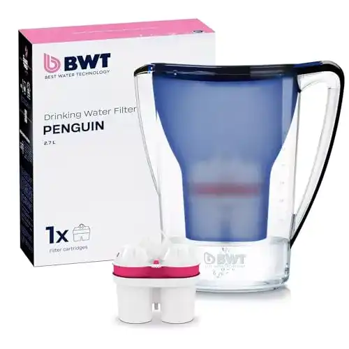 Wasserfilter BWT, 815073, Tisch PENGUIN, 2,7 l, dunkelblau
