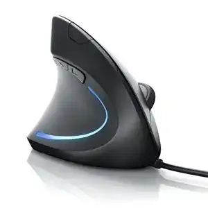 Ergonomische Maus (Linkshänder) CSL-Computer CSL, Vertikal
