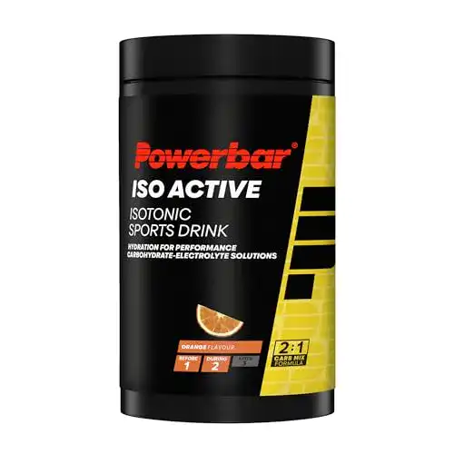 Isotonische Getränke Powerbar Isoactive Orange 600g – Isotonisch