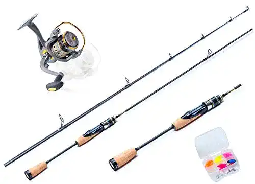 Angelset MiRoeFishing Ultralight Ready for Fishing