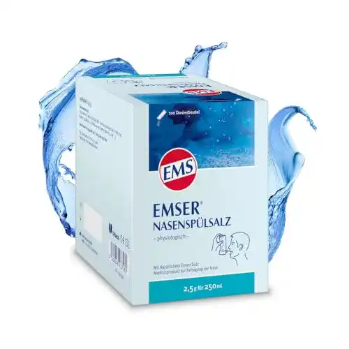 Nasenspülsalz EMSER physiologisch zur Vorbeugung 100 x 2,5 g