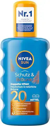 Nivea-Sonnencreme NIVEA SUN Sonnenspray, Lichtschutzfaktor 20