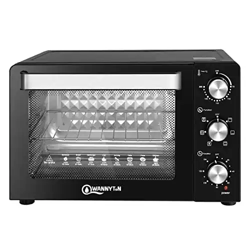 Mini-Backofen-30-Liter WANNYTON Minibackofen mit Umluft 30L