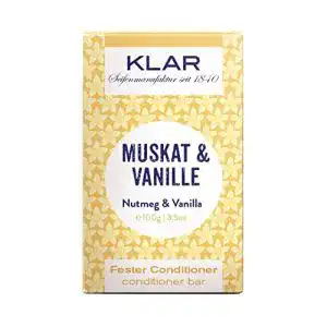 Klar-Seife Klar Seifen festes Shampoo Muskat & Vanille, 100 g