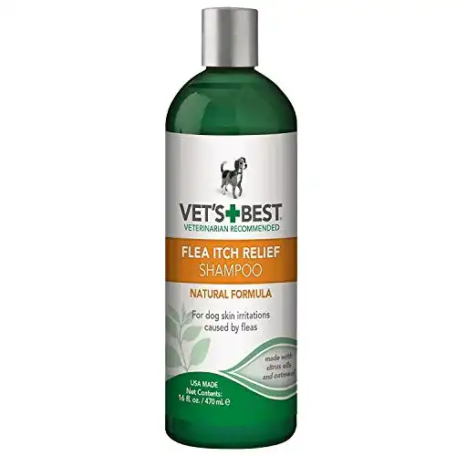 Flohshampoo-Hund Vet’s Best Floh Itch Relief Hund Shampoo