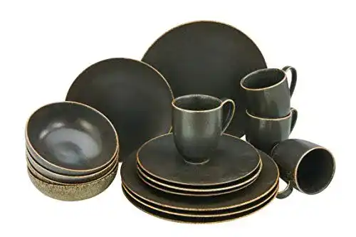 Geschirr Set Creatable, 22407, Serie RUSTY, Geschirrset, 16 teilig